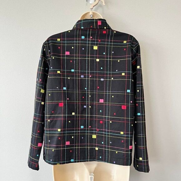 Studio Works Colorful Blazer Jacket Size MP - Picture 3 of 6